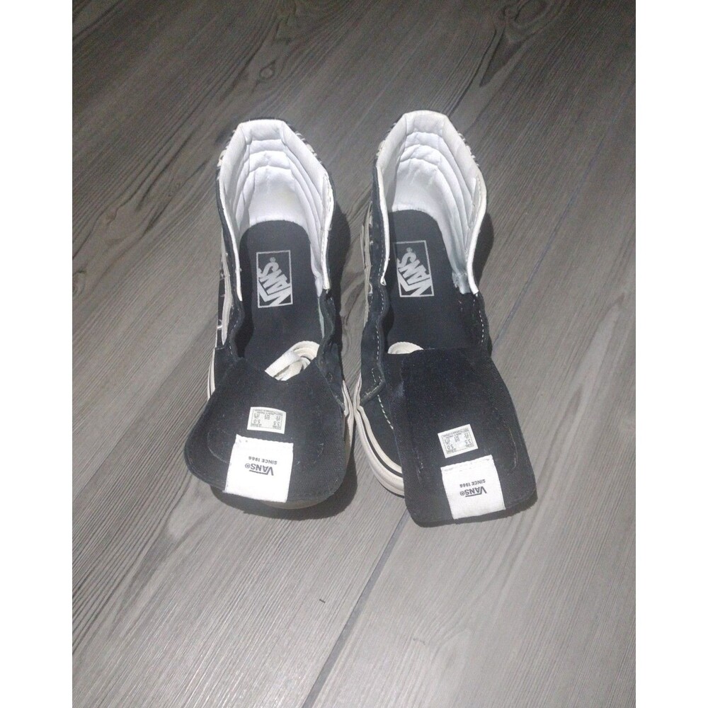 Vans Sk8-Hi Flame Skull Blk Sneakers - Sz Mens 3.5/Womens 5 - Picture 3 of 8